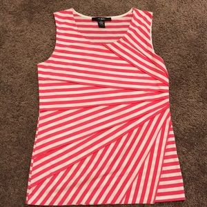 89th & Madison Striped Tank Size Med.